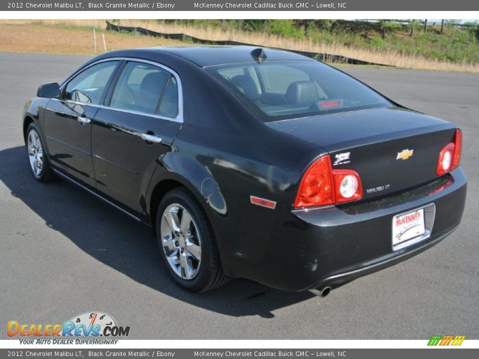 2012 Chevrolet Malibu LT Black Granite Metallic / Ebony Photo #4