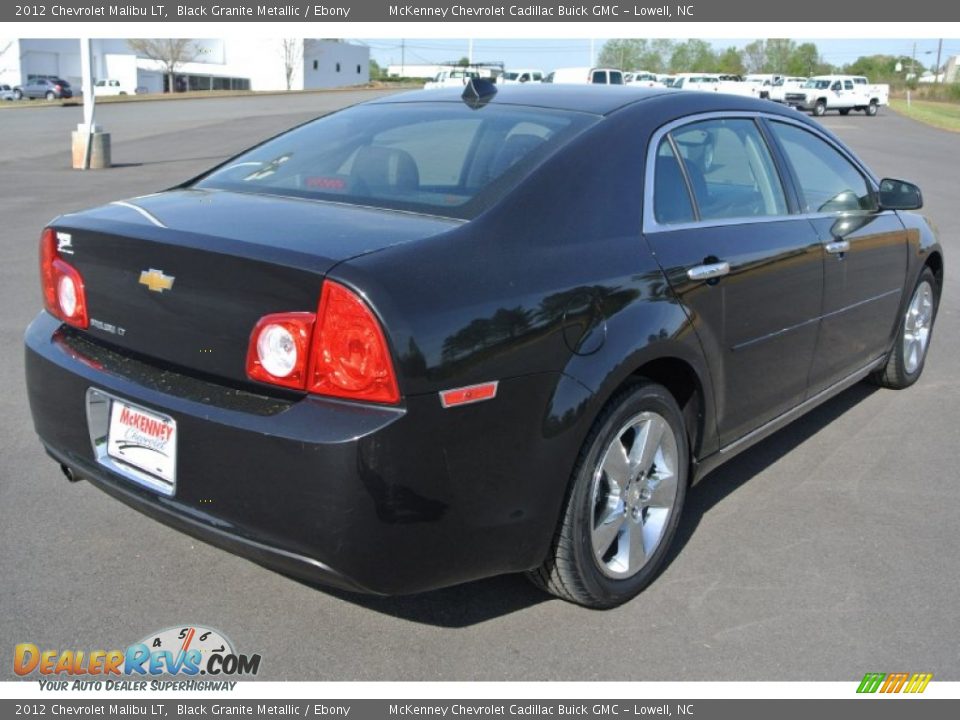 2012 Chevrolet Malibu LT Black Granite Metallic / Ebony Photo #5