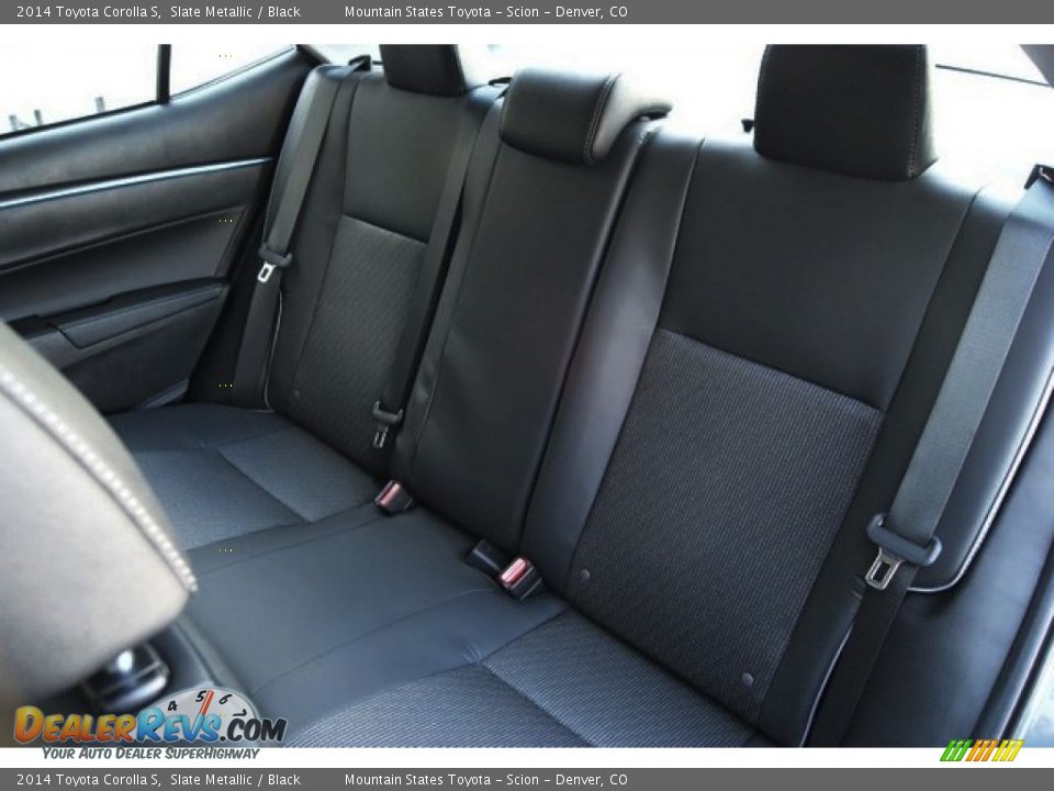 2014 Toyota Corolla S Slate Metallic / Black Photo #7