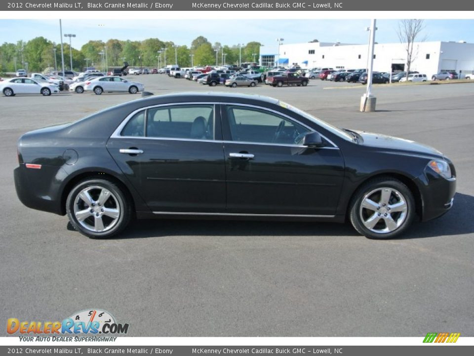 2012 Chevrolet Malibu LT Black Granite Metallic / Ebony Photo #6