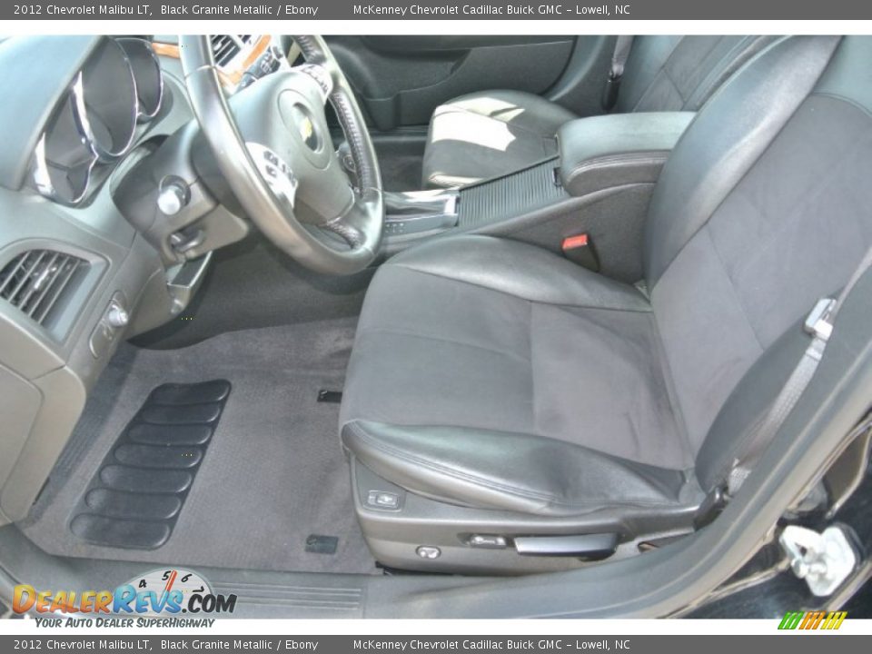 2012 Chevrolet Malibu LT Black Granite Metallic / Ebony Photo #8