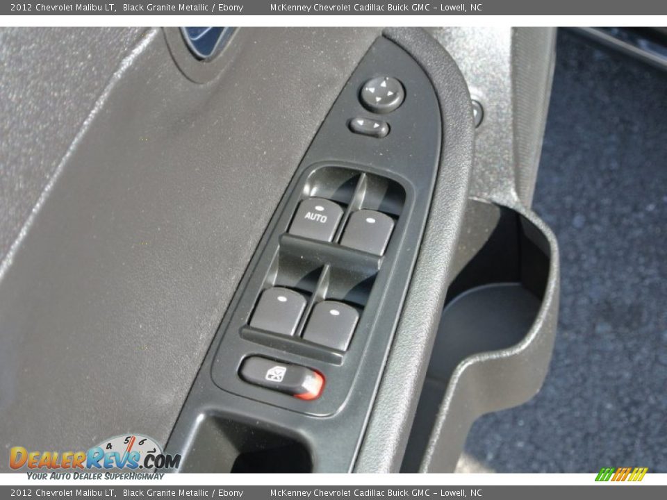 2012 Chevrolet Malibu LT Black Granite Metallic / Ebony Photo #11