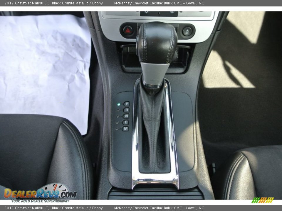 2012 Chevrolet Malibu LT Black Granite Metallic / Ebony Photo #13