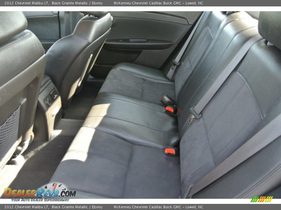 2012 Chevrolet Malibu LT Black Granite Metallic / Ebony Photo #18