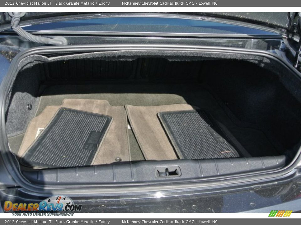 2012 Chevrolet Malibu LT Black Granite Metallic / Ebony Photo #19