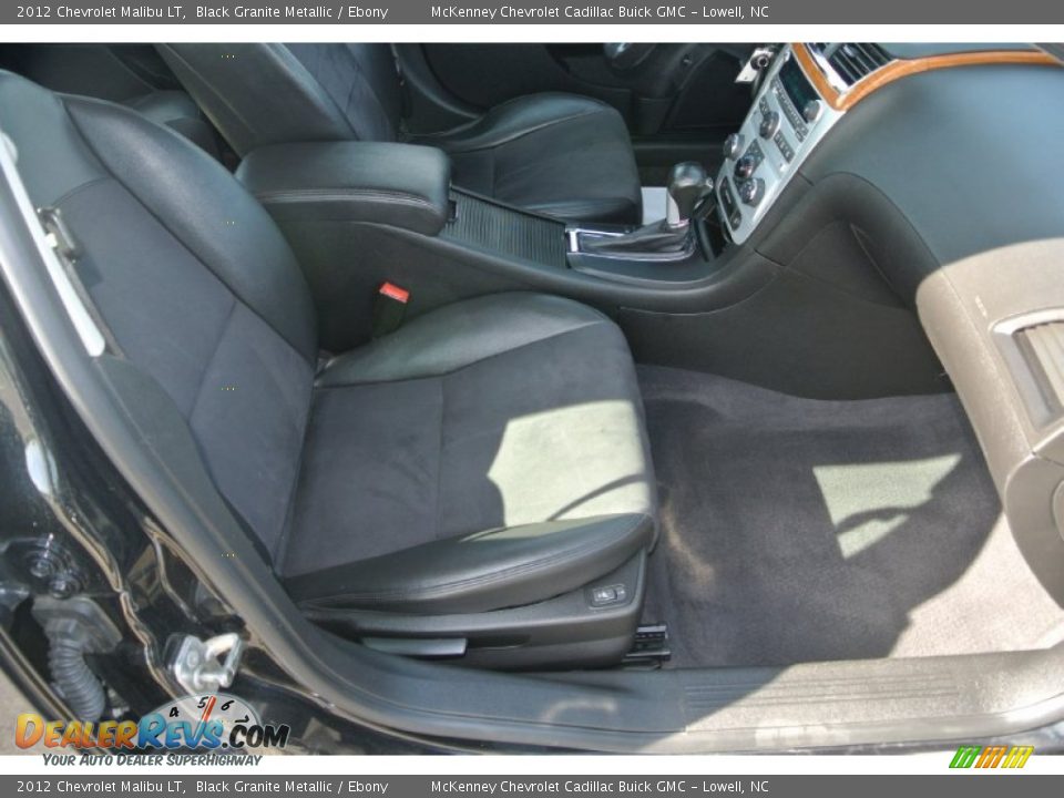 2012 Chevrolet Malibu LT Black Granite Metallic / Ebony Photo #20