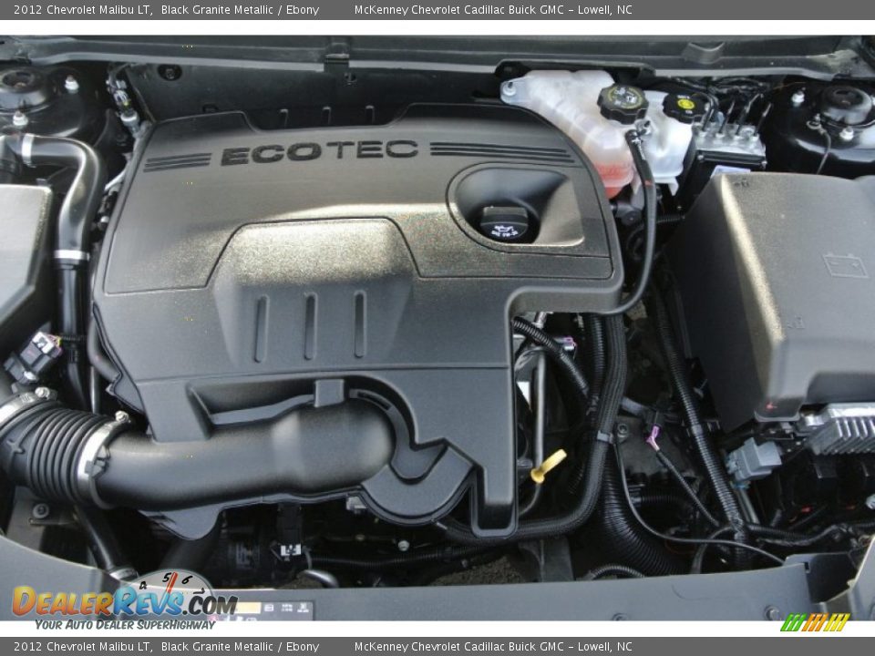2012 Chevrolet Malibu LT Black Granite Metallic / Ebony Photo #24