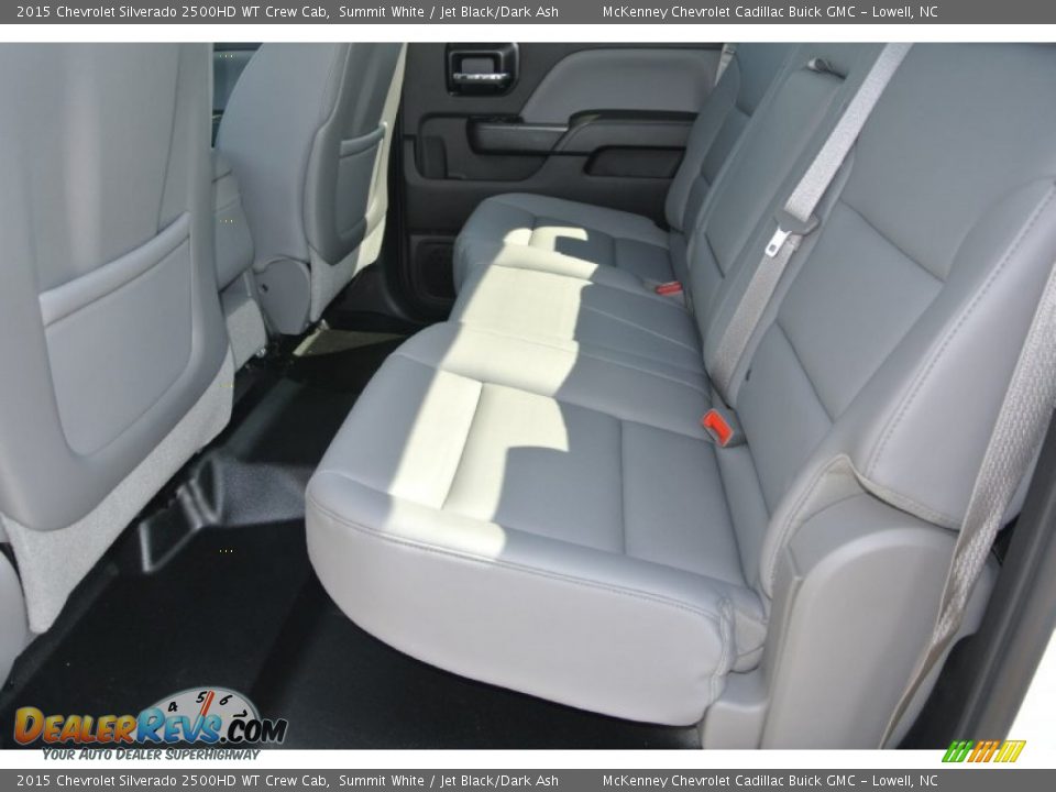 2015 Chevrolet Silverado 2500HD WT Crew Cab Summit White / Jet Black/Dark Ash Photo #14