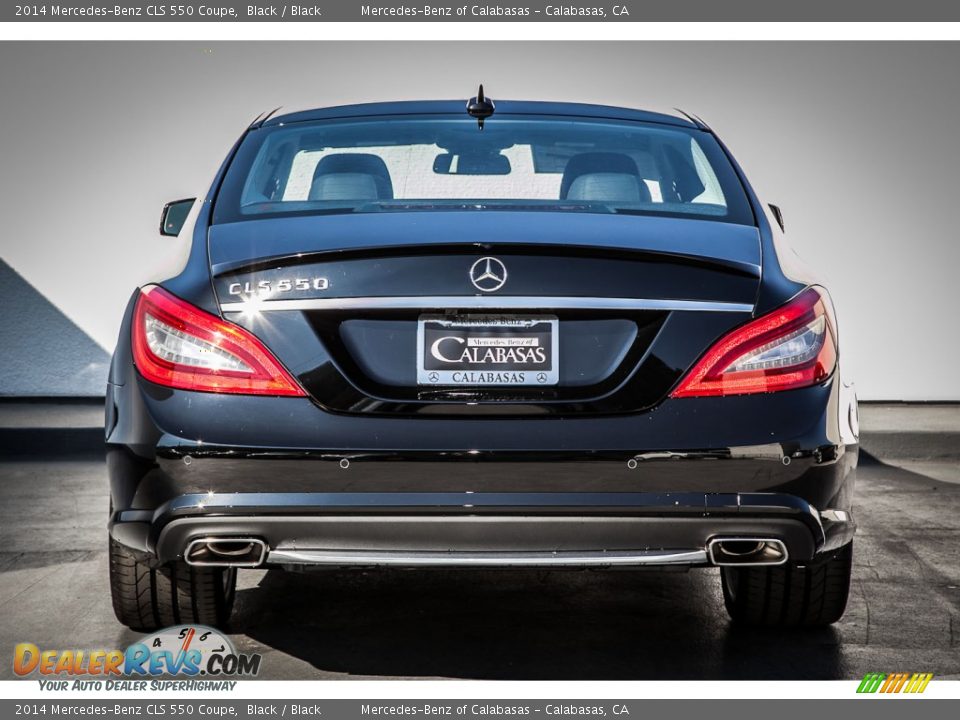 2014 Mercedes-Benz CLS 550 Coupe Black / Black Photo #3