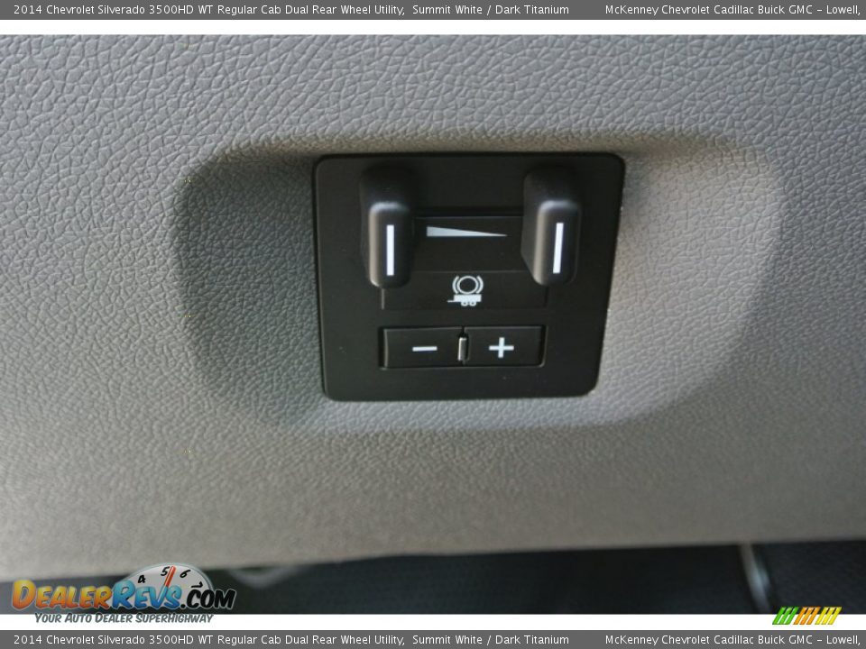 2014 Chevrolet Silverado 3500HD WT Regular Cab Dual Rear Wheel Utility Summit White / Dark Titanium Photo #10