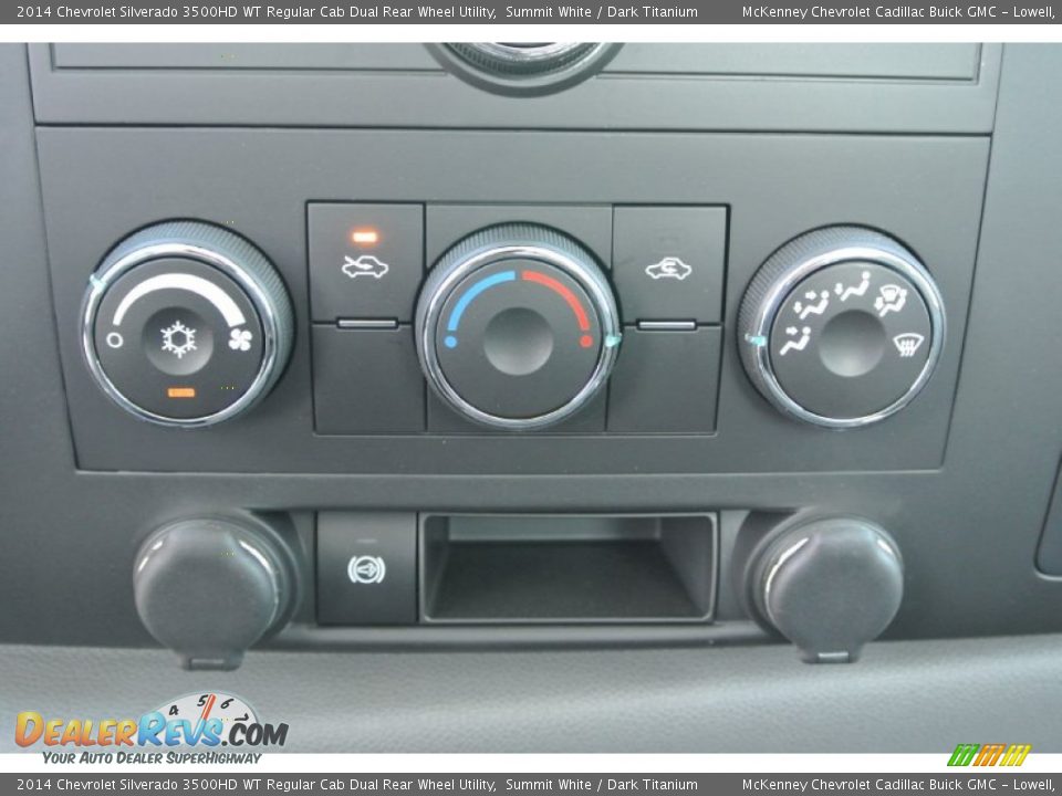 2014 Chevrolet Silverado 3500HD WT Regular Cab Dual Rear Wheel Utility Summit White / Dark Titanium Photo #12