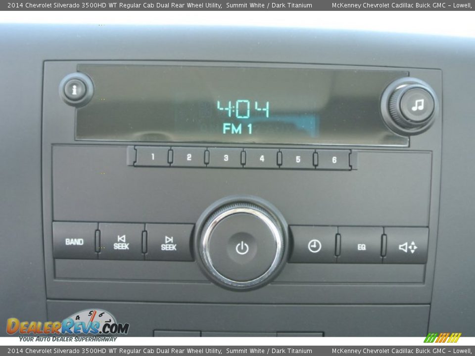 2014 Chevrolet Silverado 3500HD WT Regular Cab Dual Rear Wheel Utility Summit White / Dark Titanium Photo #13