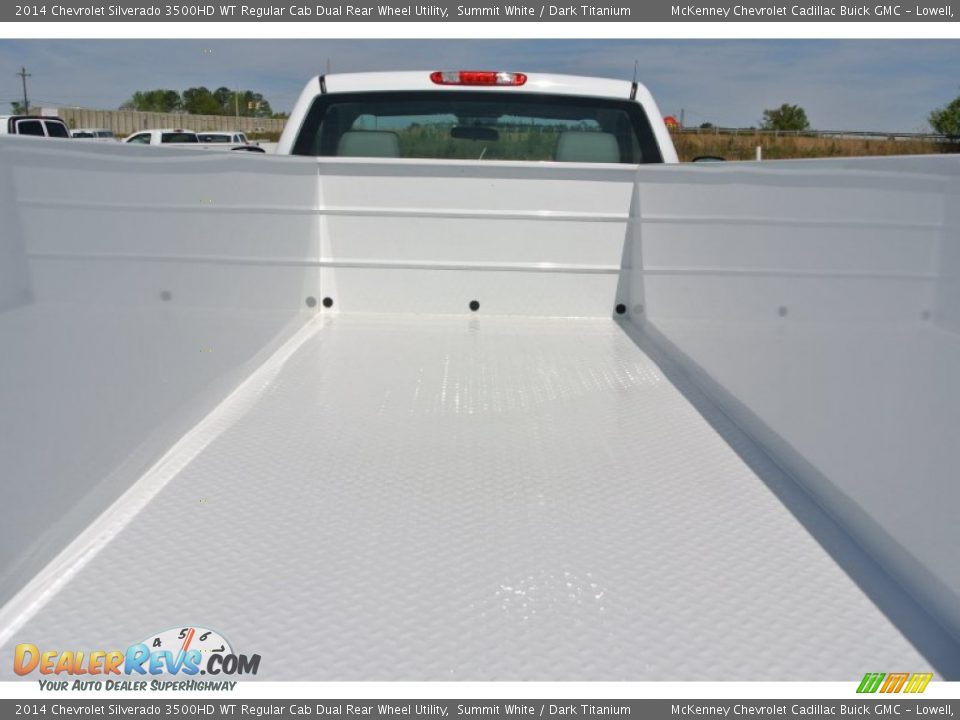 2014 Chevrolet Silverado 3500HD WT Regular Cab Dual Rear Wheel Utility Summit White / Dark Titanium Photo #16