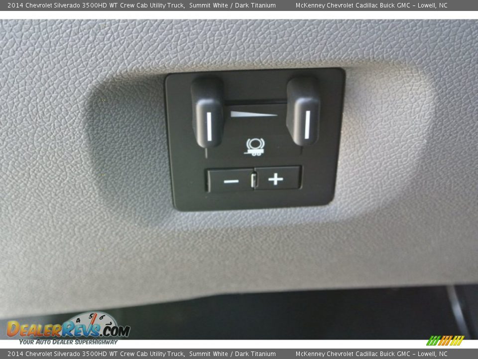 2014 Chevrolet Silverado 3500HD WT Crew Cab Utility Truck Summit White / Dark Titanium Photo #10
