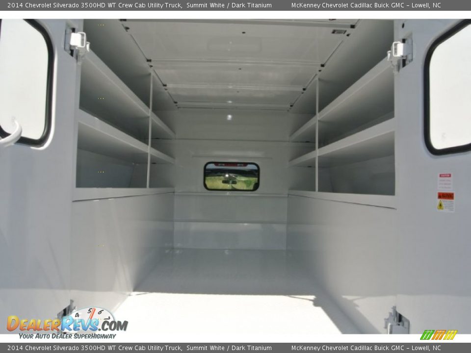 2014 Chevrolet Silverado 3500HD WT Crew Cab Utility Truck Summit White / Dark Titanium Photo #19