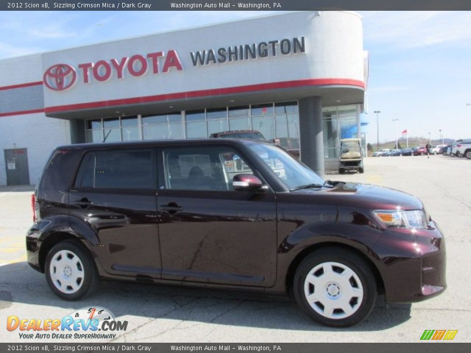 2012 Scion xB Sizzling Crimson Mica / Dark Gray Photo #2