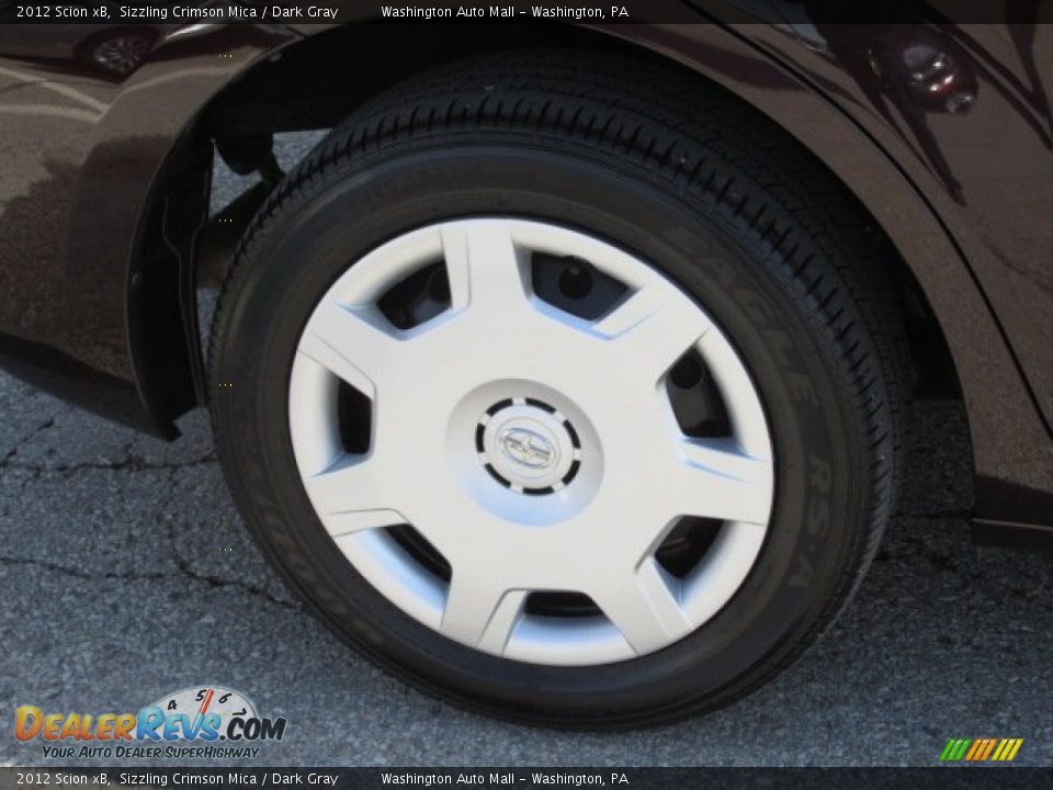 2012 Scion xB Sizzling Crimson Mica / Dark Gray Photo #3