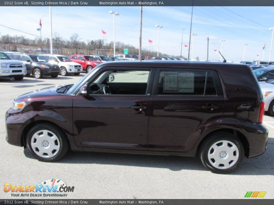 2012 Scion xB Sizzling Crimson Mica / Dark Gray Photo #6