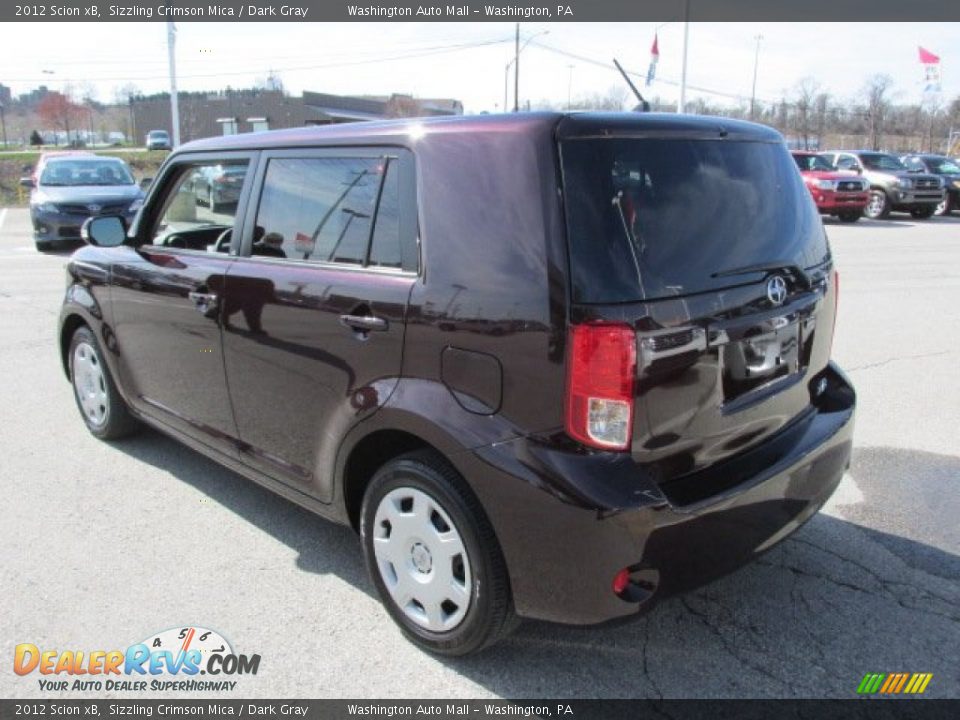 2012 Scion xB Sizzling Crimson Mica / Dark Gray Photo #7