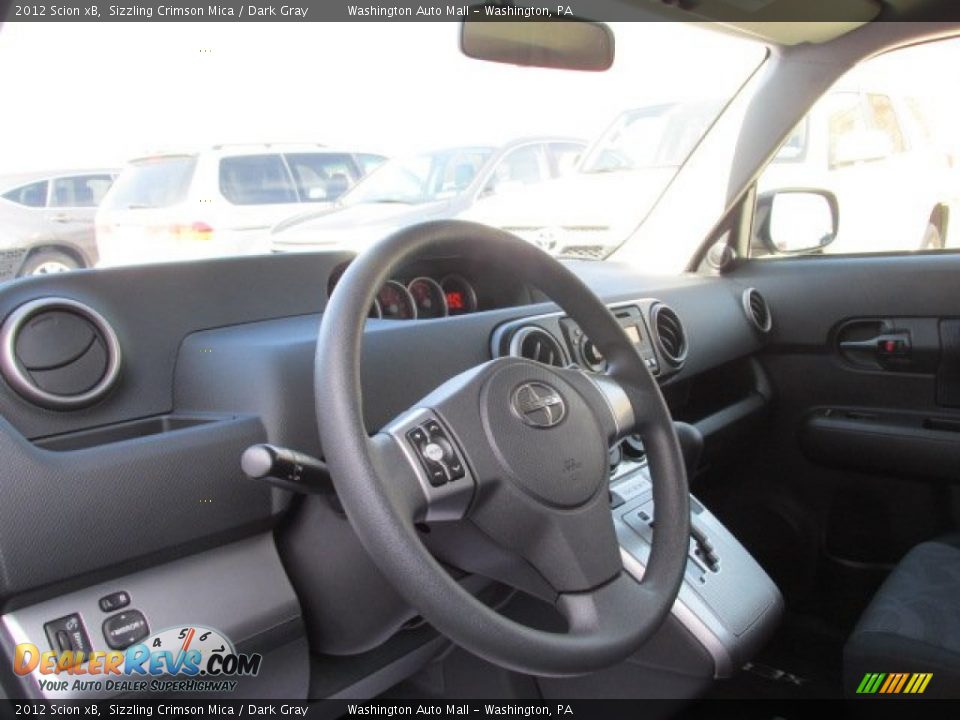 2012 Scion xB Sizzling Crimson Mica / Dark Gray Photo #10