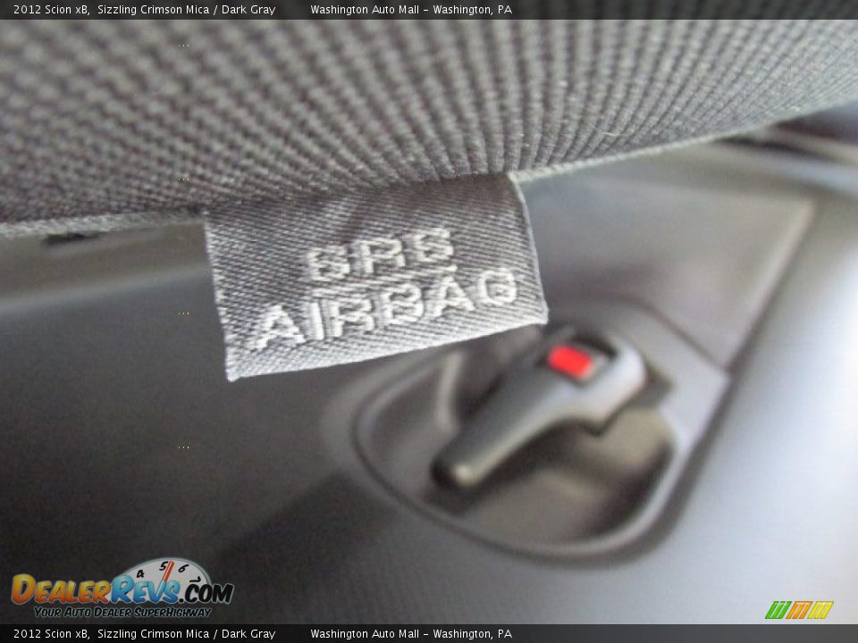 2012 Scion xB Sizzling Crimson Mica / Dark Gray Photo #12