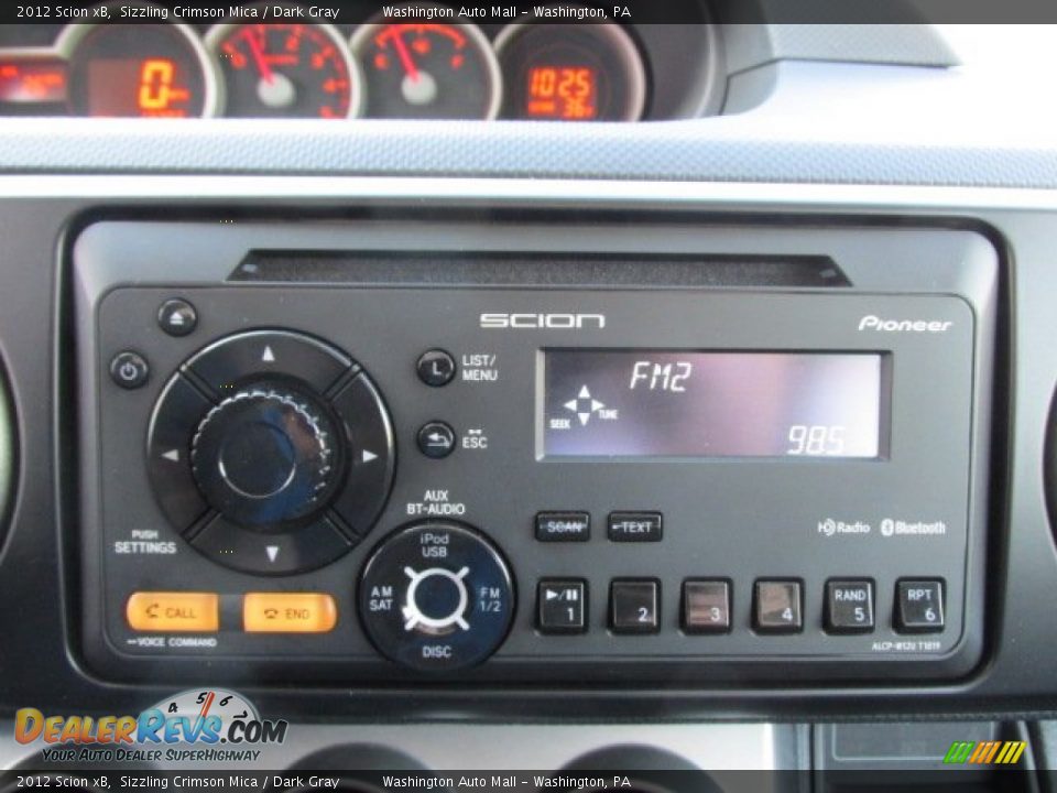 2012 Scion xB Sizzling Crimson Mica / Dark Gray Photo #15