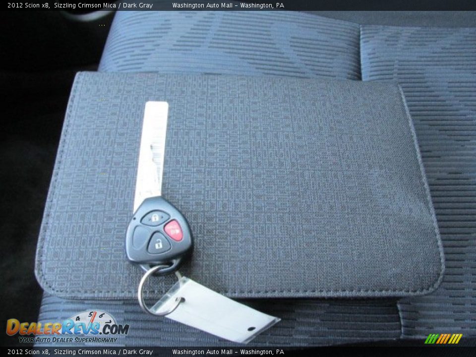 2012 Scion xB Sizzling Crimson Mica / Dark Gray Photo #18