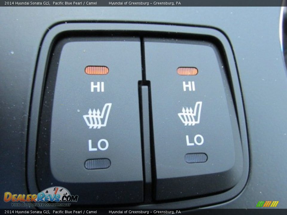2014 Hyundai Sonata GLS Pacific Blue Pearl / Camel Photo #15