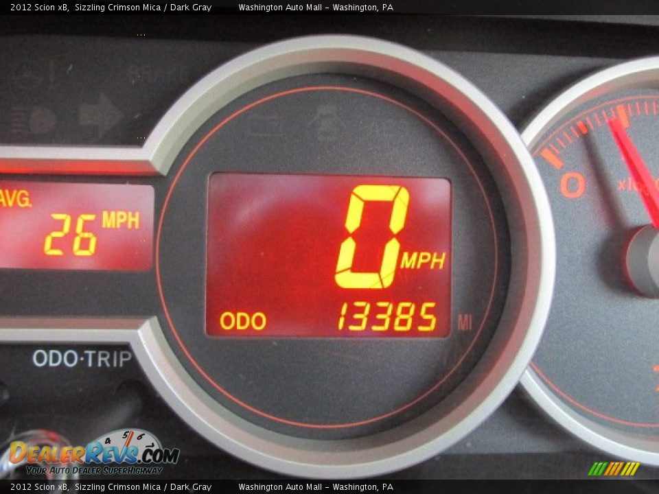 2012 Scion xB Sizzling Crimson Mica / Dark Gray Photo #20