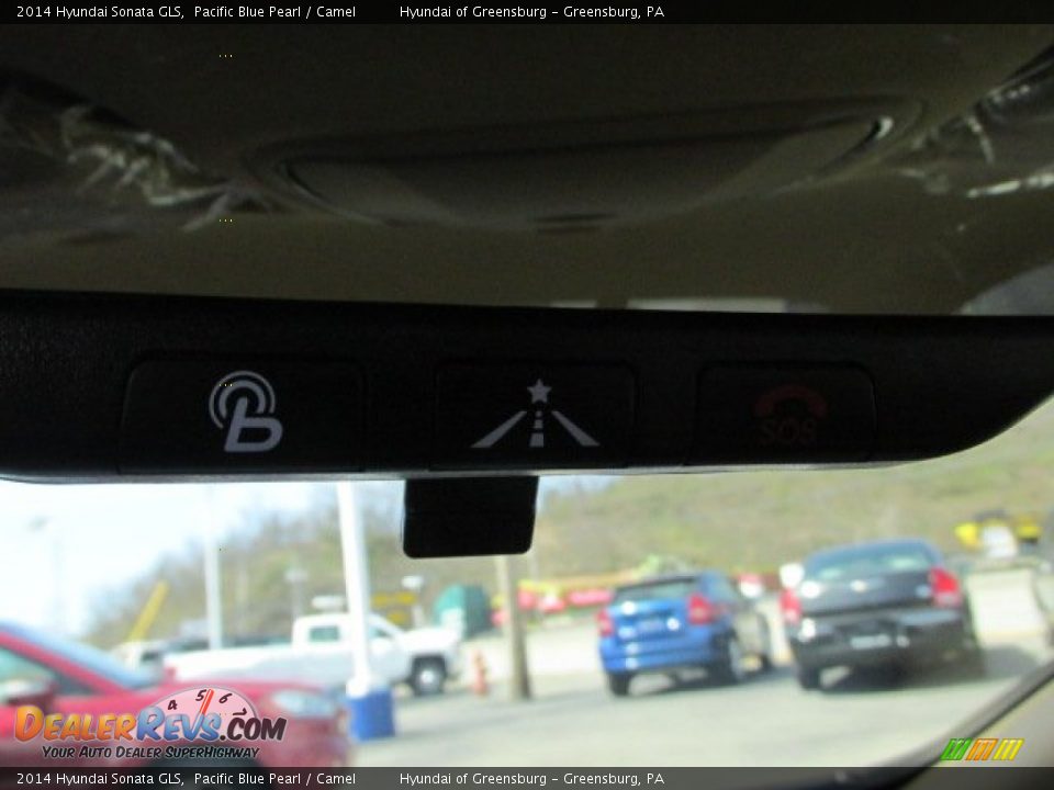 2014 Hyundai Sonata GLS Pacific Blue Pearl / Camel Photo #16
