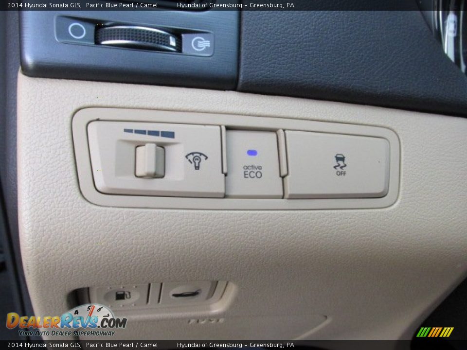 2014 Hyundai Sonata GLS Pacific Blue Pearl / Camel Photo #17