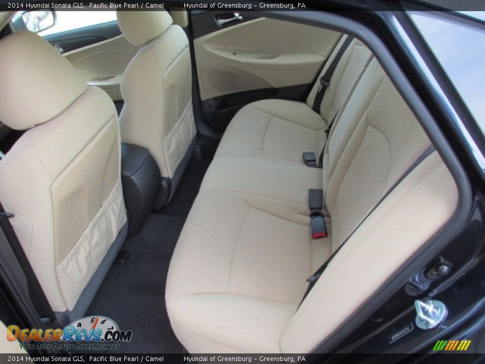 2014 Hyundai Sonata GLS Pacific Blue Pearl / Camel Photo #18