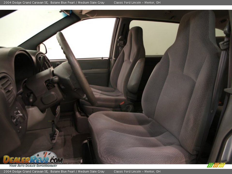 2004 Dodge Grand Caravan SE Butane Blue Pearl / Medium Slate Gray Photo #5