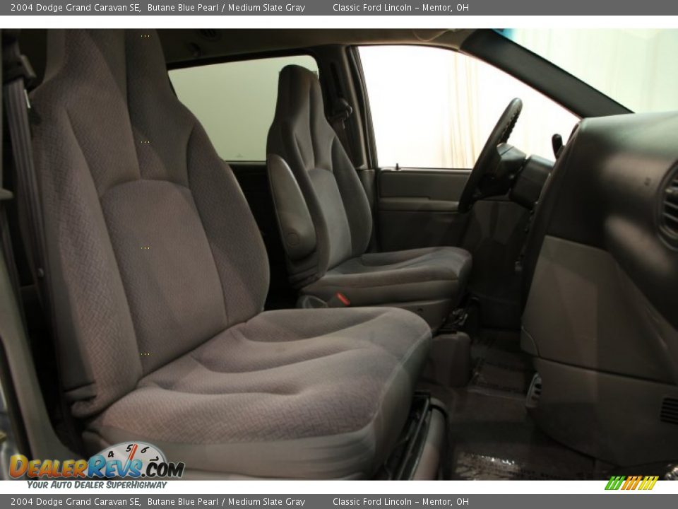 2004 Dodge Grand Caravan SE Butane Blue Pearl / Medium Slate Gray Photo #10
