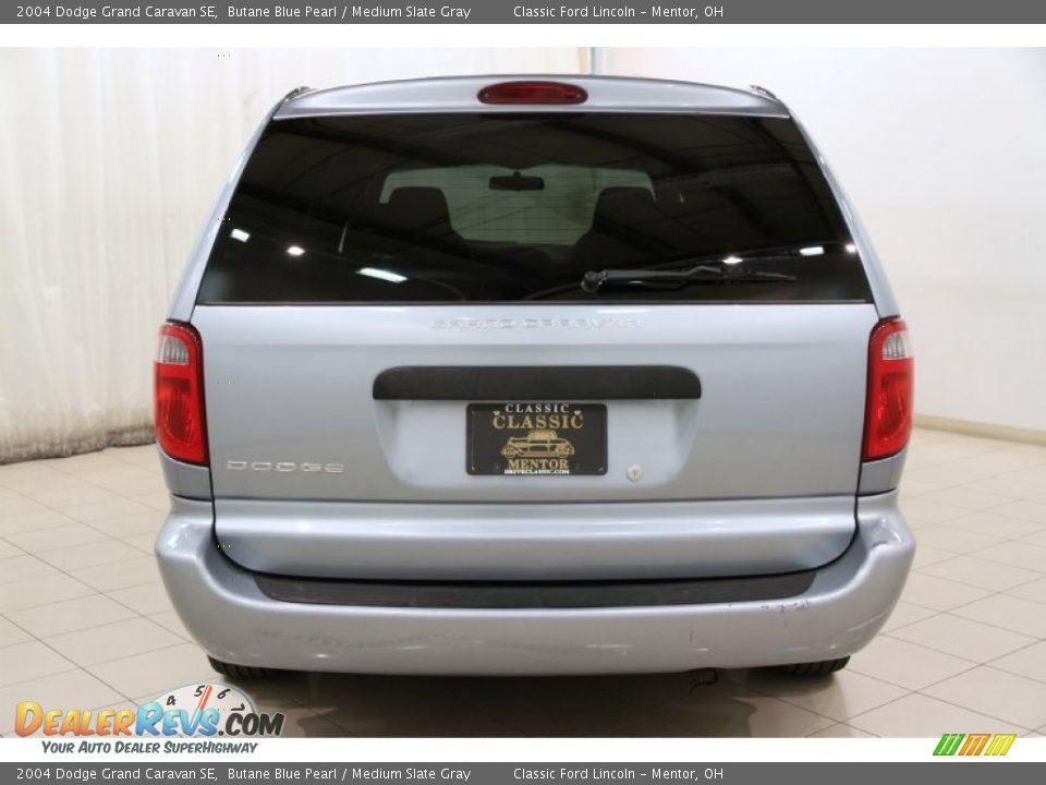 2004 Dodge Grand Caravan SE Butane Blue Pearl / Medium Slate Gray Photo #13