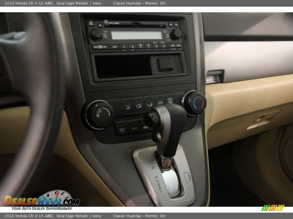 2010 Honda CR-V LX AWD Opal Sage Metallic / Ivory Photo #8
