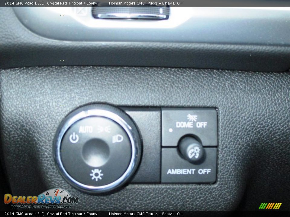 2014 GMC Acadia SLE Crystal Red Tintcoat / Ebony Photo #17