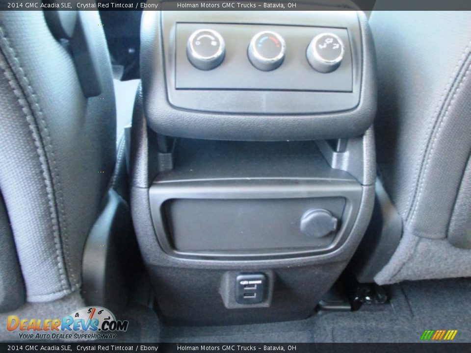 2014 GMC Acadia SLE Crystal Red Tintcoat / Ebony Photo #20
