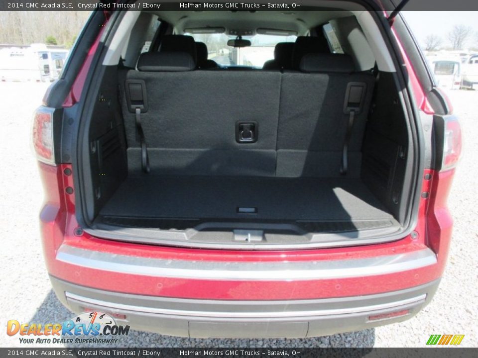 2014 GMC Acadia SLE Crystal Red Tintcoat / Ebony Photo #24