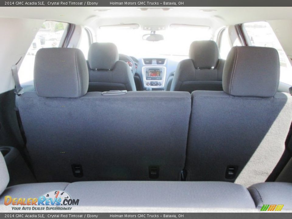 2014 GMC Acadia SLE Crystal Red Tintcoat / Ebony Photo #25