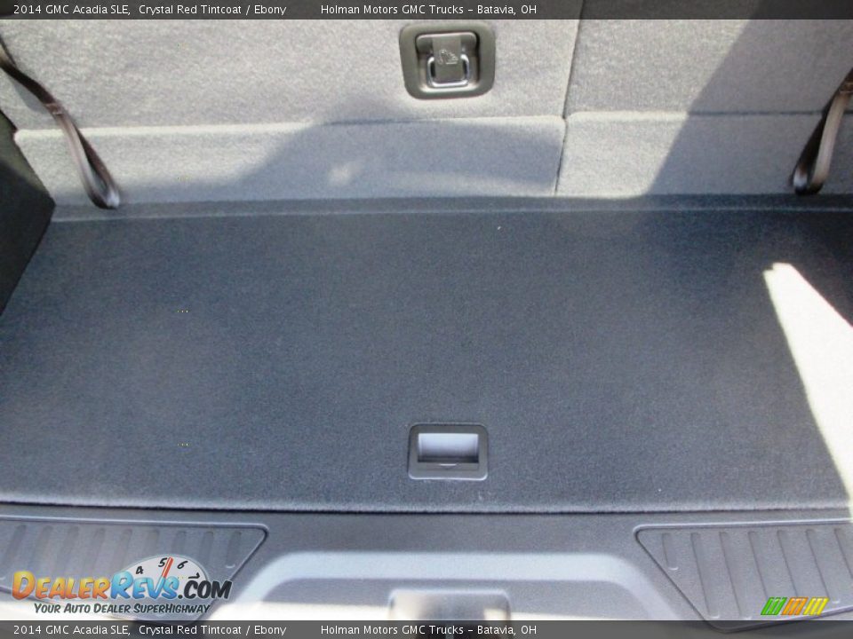 2014 GMC Acadia SLE Crystal Red Tintcoat / Ebony Photo #26