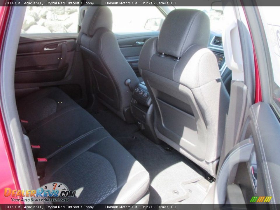 2014 GMC Acadia SLE Crystal Red Tintcoat / Ebony Photo #28
