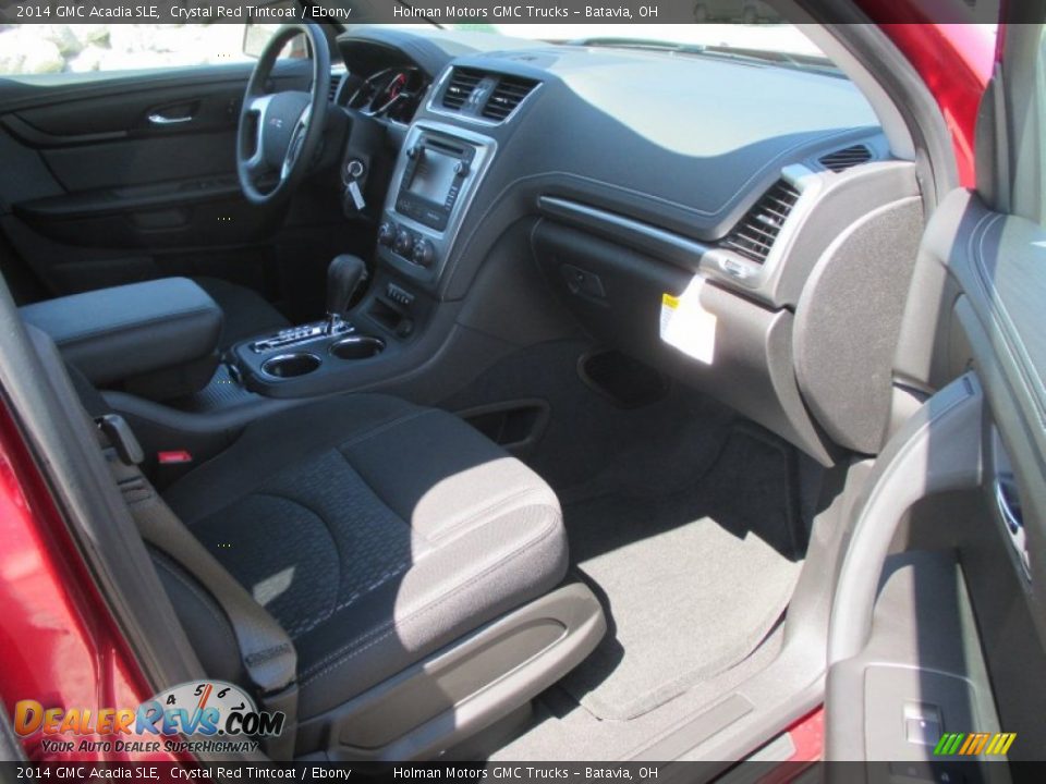 2014 GMC Acadia SLE Crystal Red Tintcoat / Ebony Photo #29