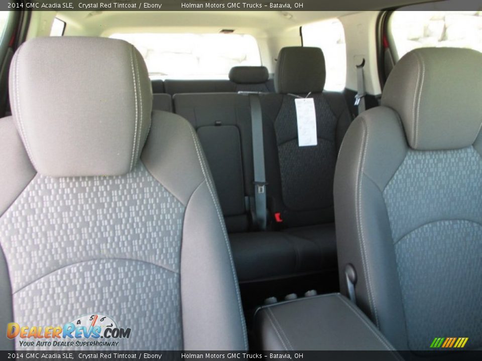 2014 GMC Acadia SLE Crystal Red Tintcoat / Ebony Photo #30