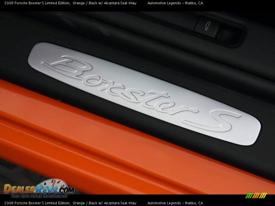 2008 Porsche Boxster S Limited Edition Orange / Black w/ Alcantara Seat Inlay Photo #26