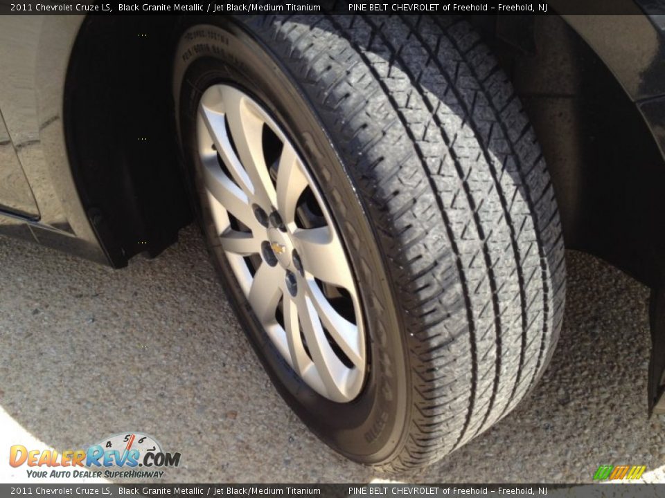 2011 Chevrolet Cruze LS Black Granite Metallic / Jet Black/Medium Titanium Photo #2