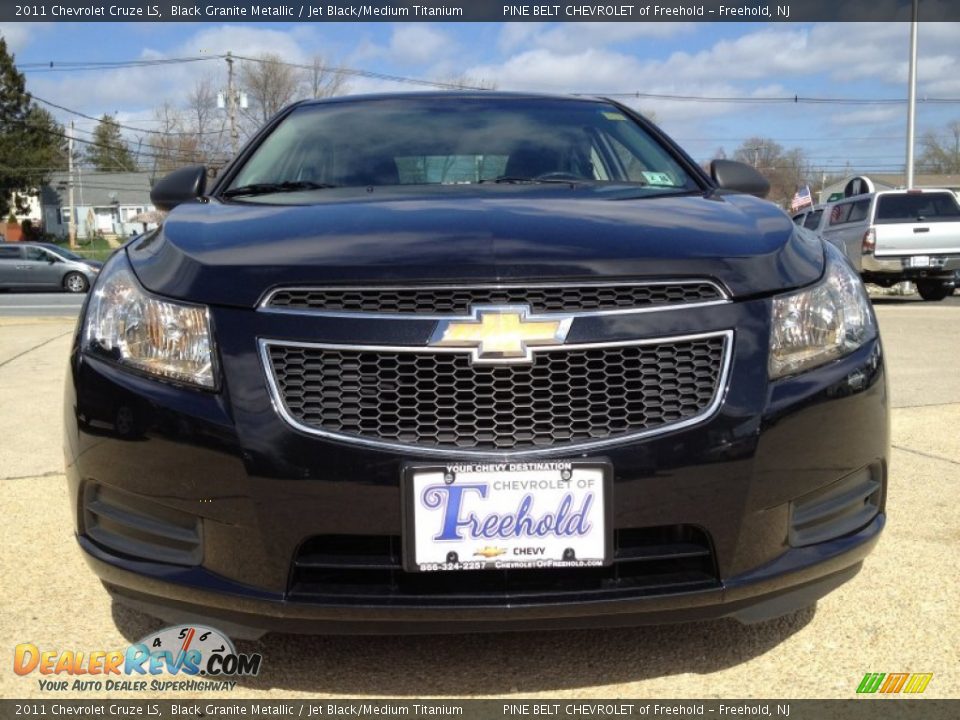2011 Chevrolet Cruze LS Black Granite Metallic / Jet Black/Medium Titanium Photo #4