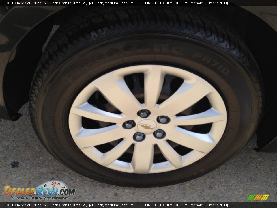 2011 Chevrolet Cruze LS Black Granite Metallic / Jet Black/Medium Titanium Photo #7