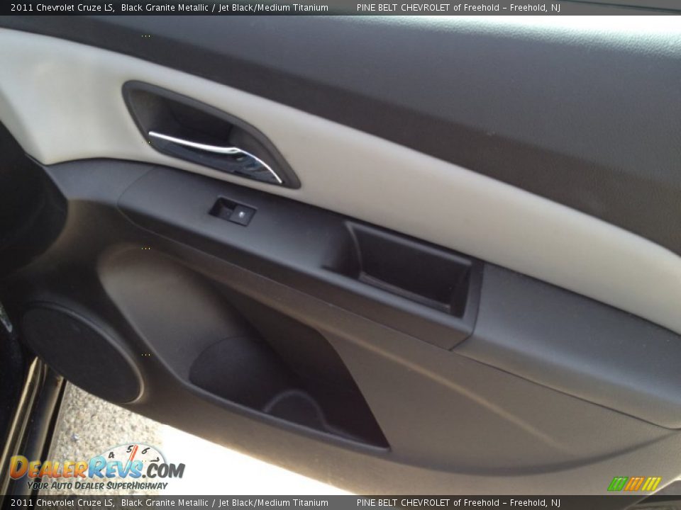 2011 Chevrolet Cruze LS Black Granite Metallic / Jet Black/Medium Titanium Photo #9