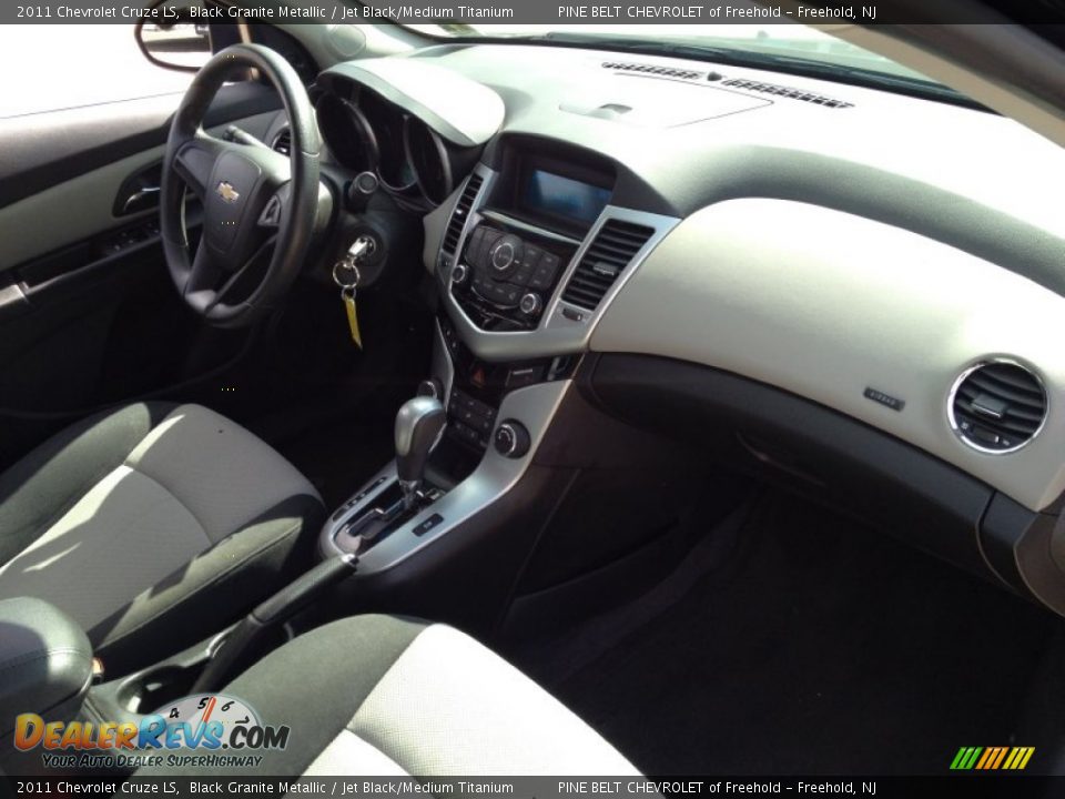 2011 Chevrolet Cruze LS Black Granite Metallic / Jet Black/Medium Titanium Photo #10